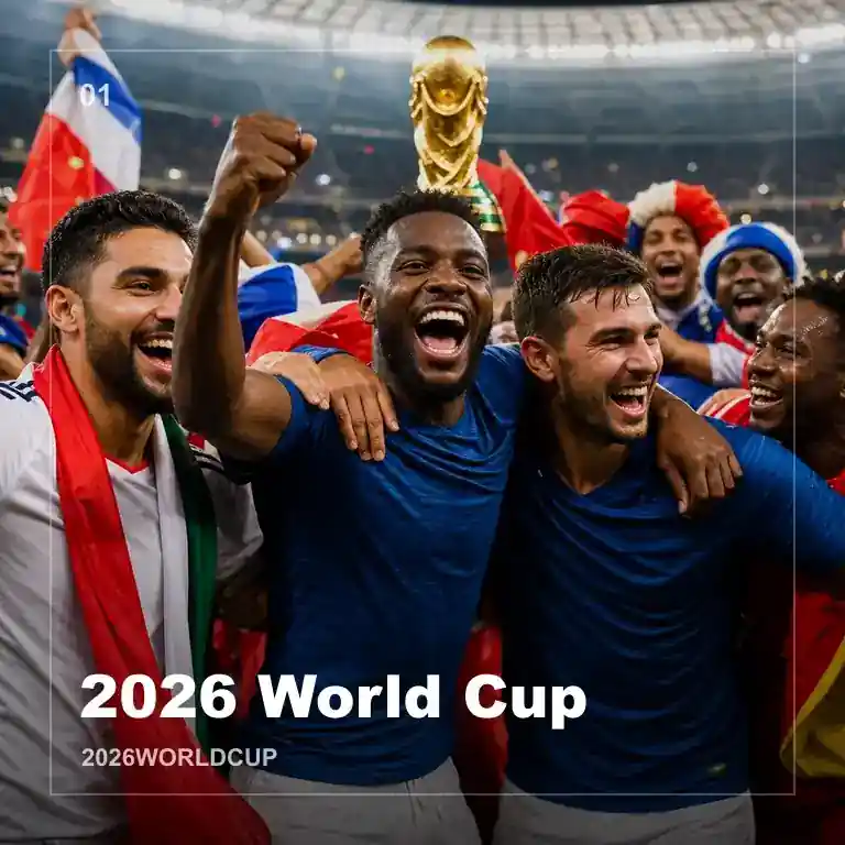 2026年世界杯官方标志与大力神杯